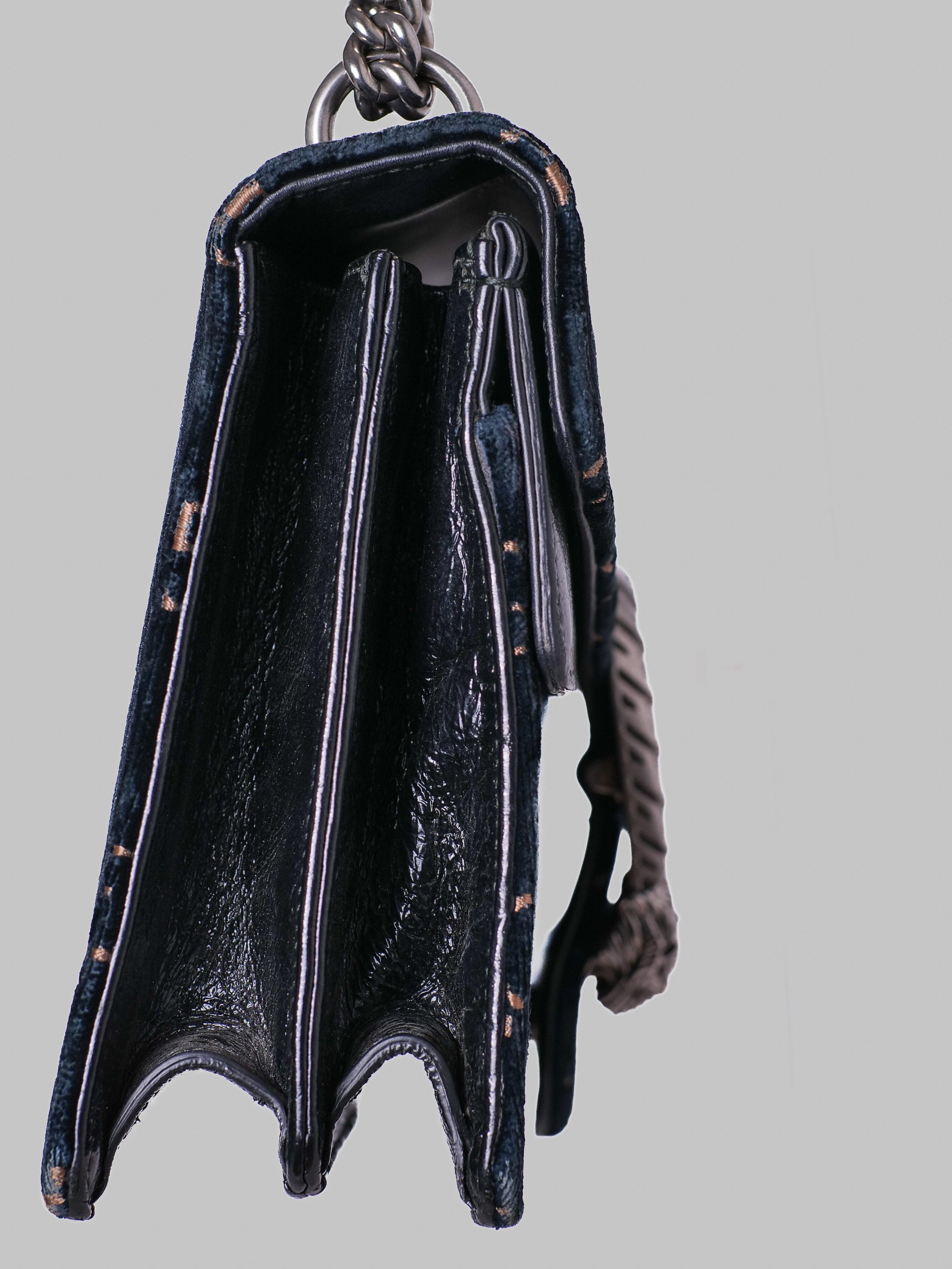 Gucci Dionysus Small GG en Terciopelo Negro