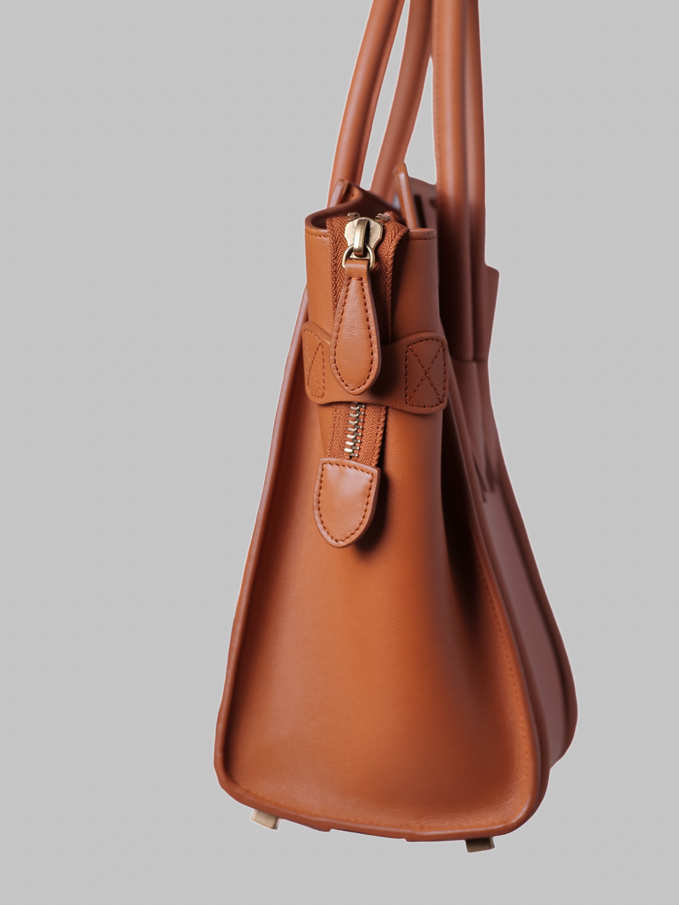 CELINE LUGGAGE BAG CAMEL LEATHER