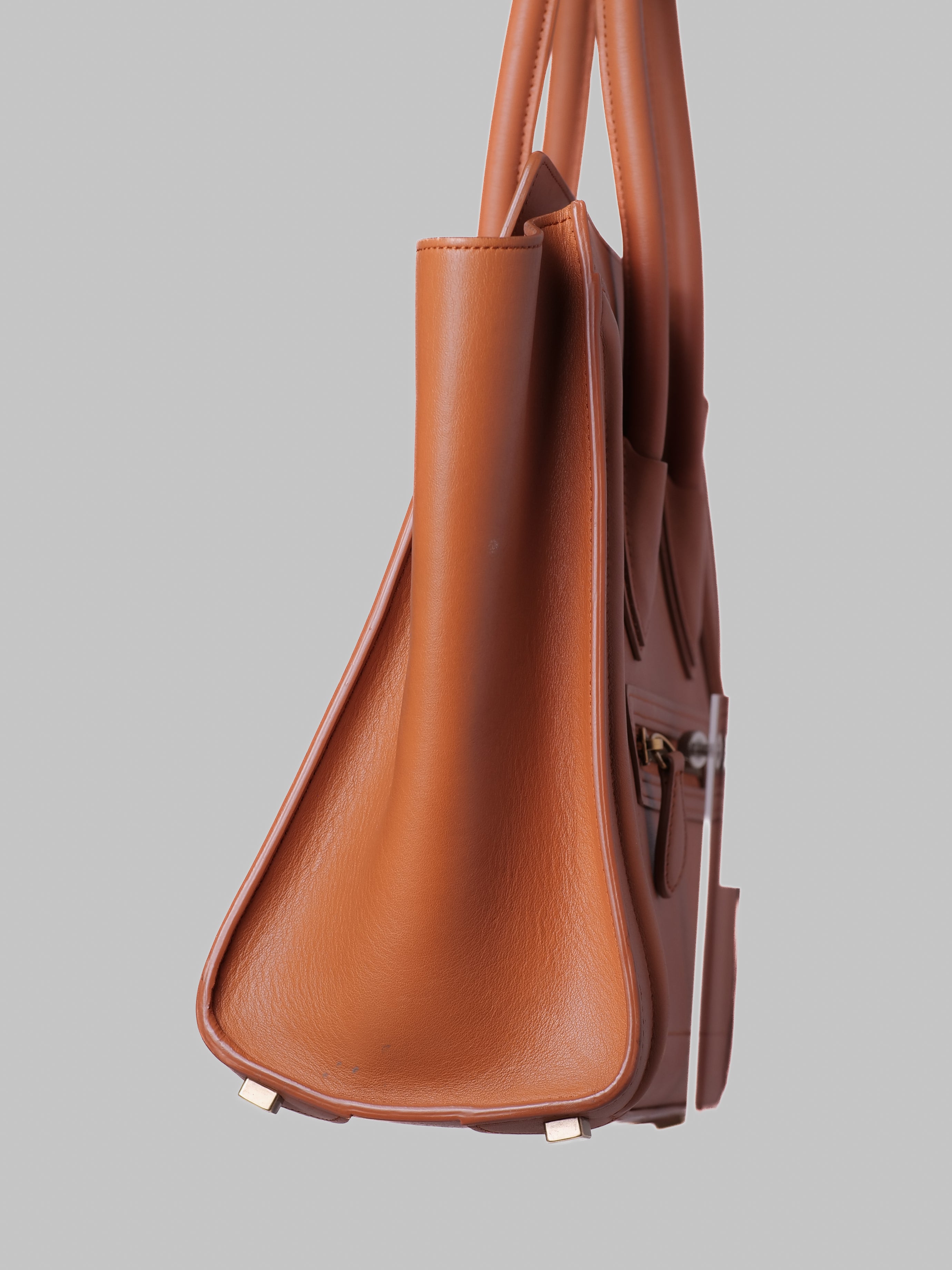 CELINE LUGGAGE BAG CAMEL LEATHER